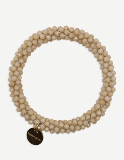 Bracelet Crystal Beige Rosemarine